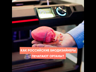 how do russian biodesigners print organs?