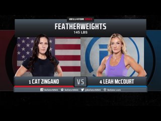 cat zingano vs leah mccourt - bellator 293 weigh-in face-off